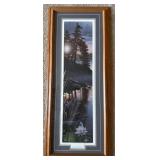Pierce Sunlit Silence Framed Limited Edition Wildlife Print 17x41