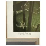 Pierce Sunlit Silence Framed Limited Edition Wildlife Print 17x41