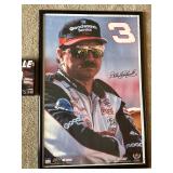 Dale Earnhardt Framed Poster & DALE Limited Edition DVD Tin Set