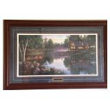 Kim Norlien Sweet Serenity Framed Print & Hummingbird Wall Art