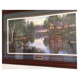 Kim Norlien Sweet Serenity Framed Print & Hummingbird Wall Art