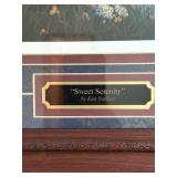 Kim Norlien Sweet Serenity Framed Print & Hummingbird Wall Art