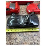 Set of 4 1/18 Scale Diecast Sports Cars Mustang Cobra Viper