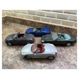 Maisto 1/18 Diecast Convertible Cars Jaguar Porsche Audi Alfa Set