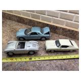 Diecast Model Car Lot Porsche 550A Spyder Chevelle SS Thunderbird