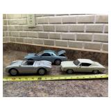 Diecast Model Car Lot Porsche 550A Spyder Chevelle SS Thunderbird