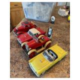 Diecast Classic Car Model Collection w/ Amoco Gas Pump Display Lot