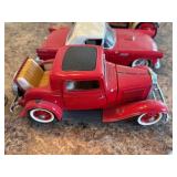 Diecast Classic Car Model Collection w/ Amoco Gas Pump Display Lot