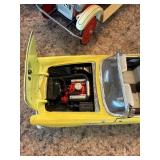Diecast Classic Car Model Collection w/ Amoco Gas Pump Display Lot