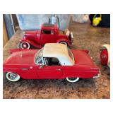 Diecast Classic Car Model Collection w/ Amoco Gas Pump Display Lot