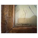 Set of 3 Vintage Framed Child Portrait & Madonna Prints Gilt Frames