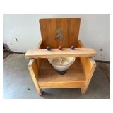 Lot of Vintage Child Potty Chair & GE Transpak Cellular Phone Set