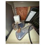 Box Lot of Assorted Electronics, Remote Controls & Lighting Parts