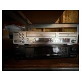 TEAC PL-D10DV VCR DVD Home Theater System & JVC XV-501 DVD Player