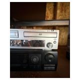 TEAC PL-D10DV VCR DVD Home Theater System & JVC XV-501 DVD Player