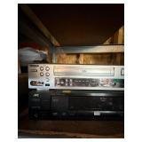 TEAC PL-D10DV VCR DVD Home Theater System & JVC XV-501 DVD Player