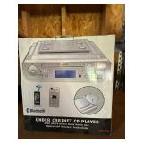 Craig Under Cabinet CD Player AM/FM Alarm Clock Radio Bluetooth