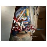 Lot of Assorted Seasonal Holiday Decorations w/ Storage Totes