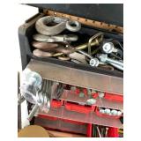 Assorted Shop Hardware Fasteners Hooks Bolts in Parts Organizers