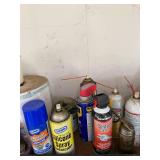 Lot of Assorted Garage Shop Supplies Simpson Meter WD-40 Sta-Bil