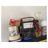 Lot of Assorted Garage Shop Supplies Simpson Meter WD-40 Sta-Bil