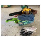 McCulloch Chainsaw Weed Eater Hedge Trimmer Garden Tool Lot