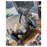 Arcan 8in Bench Grinder With Lamp 3/4 HP 3450 RPM CBG08L