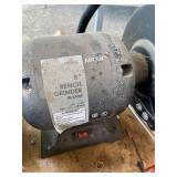 Arcan 8in Bench Grinder With Lamp 3/4 HP 3450 RPM CBG08L
