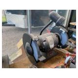 Arcan 8in Bench Grinder With Lamp 3/4 HP 3450 RPM CBG08L