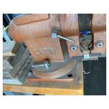 Larin 5 in Multi-Function Bench Vise Swivel Base Pipe Jaws