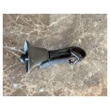 Vintage Livestock Bell With Leather Strap Rustic Farm Harness Decor
