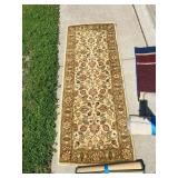 Lot of Assorted Area Rugs Runners Floor Mats Neutral Floral Striped