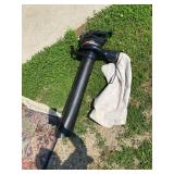 Toro Super Blower Vac Handheld Leaf Blower Vacuum w/ Bag Strap