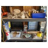 Mixed Workshop Hardware & Utility Shelf Lot Drill Bits Screws Tools