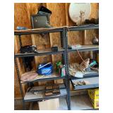 Mixed Garage Shelf Contents Electronics Tools Housewares Decor Lot