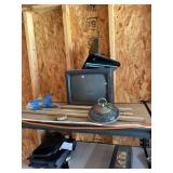 Mixed Garage Shelf Contents Electronics Tools Housewares Decor Lot