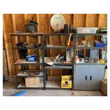 3-Piece Gray Steel Boltless Garage Shelving Rack Sections 3ft Wide