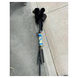 Mixed Vintage Golf Club Set Woods Irons Putter With Headcovers