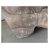 Western Boot Style Planter Large Decorative Garden Accent 21in