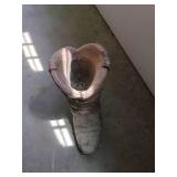 Western Boot Style Planter Large Decorative Garden Accent 21in
