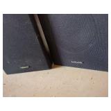 Magnavox LSB 300/15 8 Ohm Stereo Bookshelf Speaker Pair Black