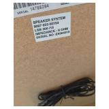 Magnavox LSB 300/15 8 Ohm Stereo Bookshelf Speaker Pair Black