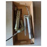 Assorted Grease Guns & Pneumatic Oil Gun Automotive Shop Tools