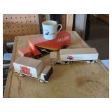 Vintage Moving Company Advertising Promo Trucks & Mug Allied Berger