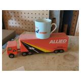 Vintage Moving Company Advertising Promo Trucks & Mug Allied Berger
