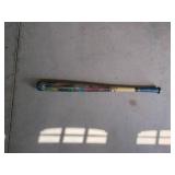 Hand Painted Dixie Slugger Wooden Baseball Bat Magic City Decor