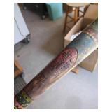 Hand Painted Dixie Slugger Wooden Baseball Bat Magic City Decor