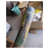 Hand Painted Dixie Slugger Wooden Baseball Bat Magic City Decor
