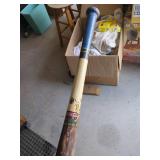 Hand Painted Dixie Slugger Wooden Baseball Bat Magic City Decor