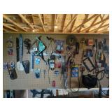 Assorted Garage Workshop Hardware & Automotive Accessories Lot